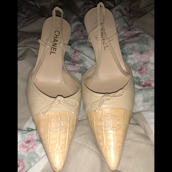Chanel sandals heels